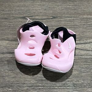 NWT Nike Sunray Protect 3 Toddler Sandals Pink Black White Size 5C DH9465-001